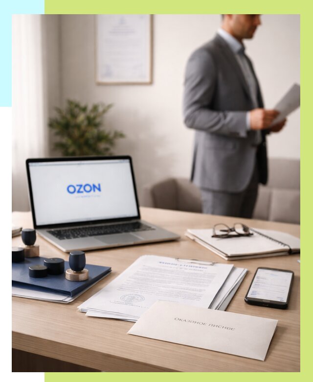 Отказное письмо для Ozon в Асбесте от 3537 р. | Сертэкс